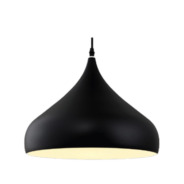 Lámpara Decorativa Colgante Negro Mate
