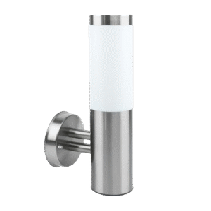 Lámpara Decorativa Pared Led Exterior Plata