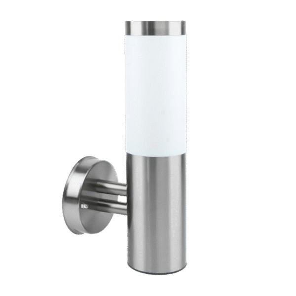 Lámpara Decorativa Pared Led Exterior Plata