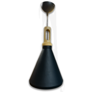 Lámpara Decorativa Colgante Negro Open Box