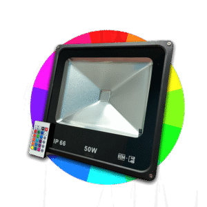 Reflector RGB 50w LED Exterior