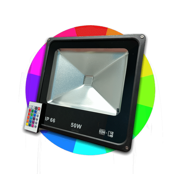 Reflector RGB 50w LED Exterior