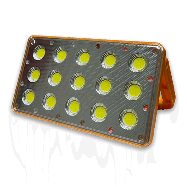 Reflector Emergencia Con Panel Solar LED Portátil 150w