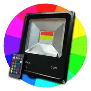 Reflector RGB 30w LED Exterior