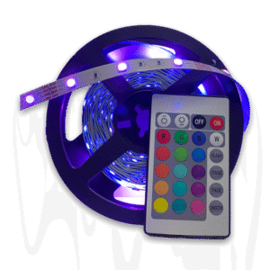 Tira LED RGB Interior + Control Inalámbrico