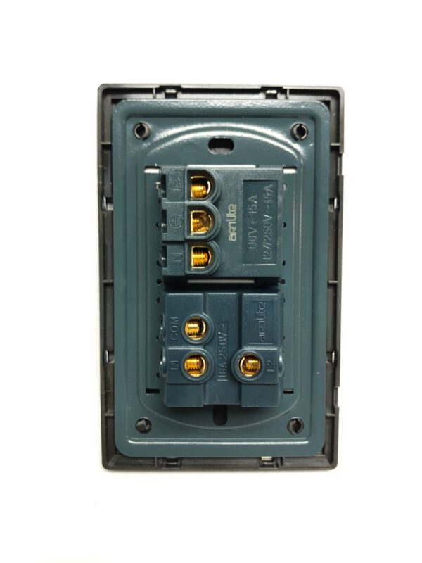 Placa De Contacto Y Apagador De 1 Interruptor 3 Vías - Image 2